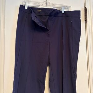 Escada Navy Women's Straight Leg Pants